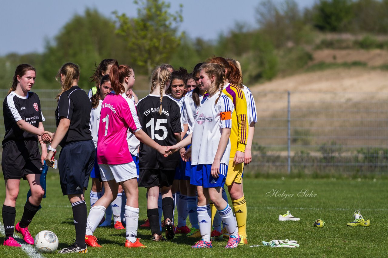 Bild 418 - wBJ FSC Kaltenkirchen - TSV Bordesholm : Ergebnis: 2:2